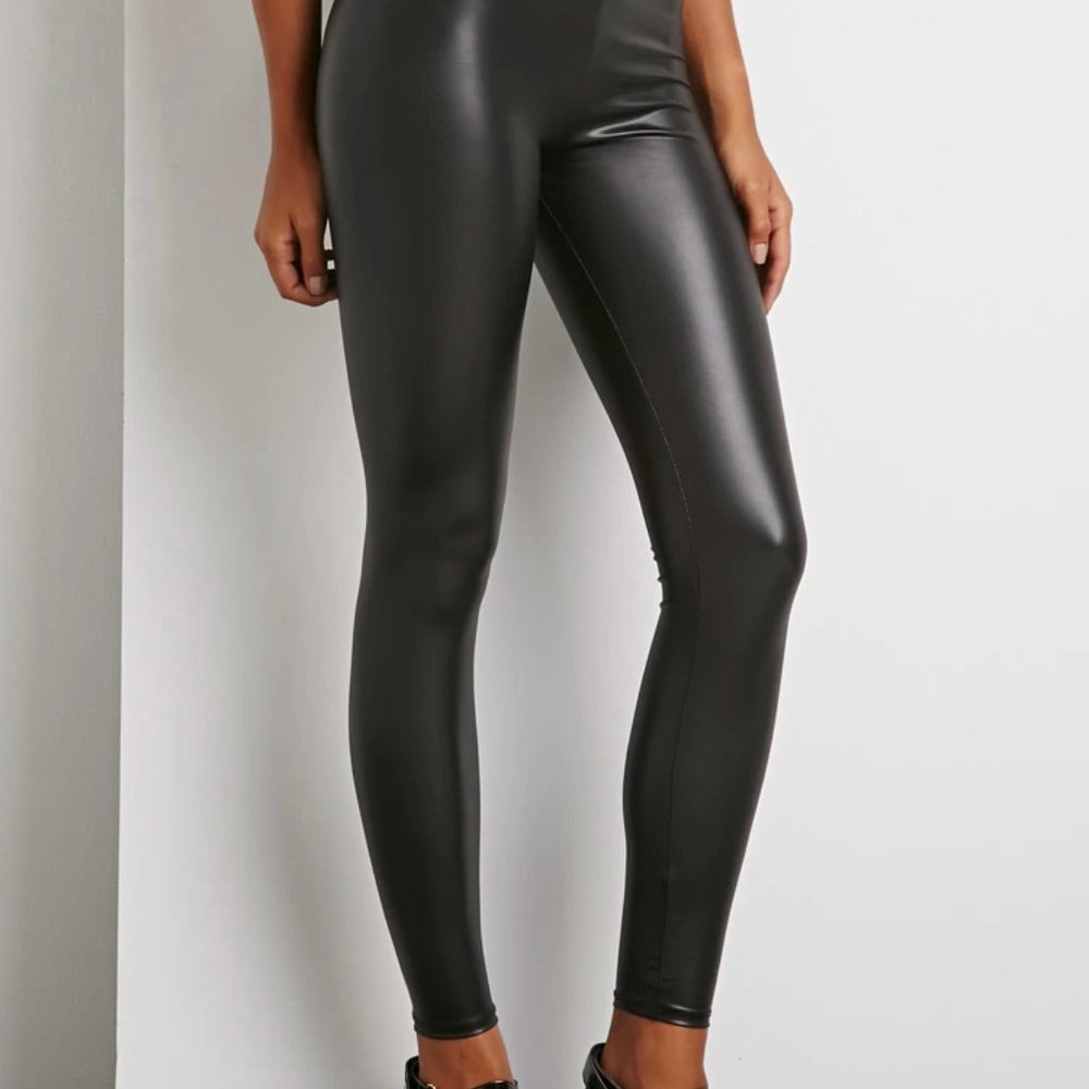 Forever 21 Faux Leather Leggings
